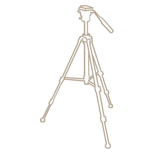 Magnus VT-300 Video Tripod with Fluid Head